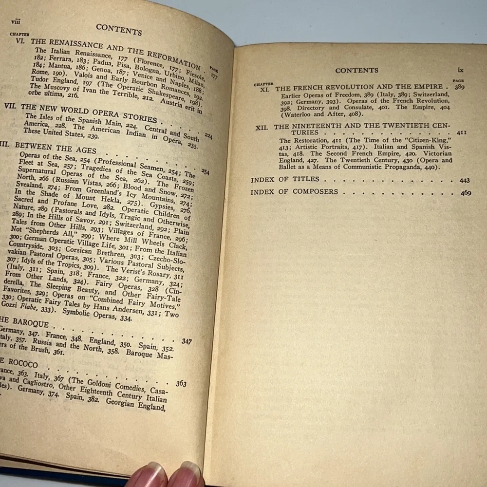 A THOUSAND AND ONE NIGHTS OF OPERA HARDCOVER BOOK 1926 ALMOST 100 YEARS OLD